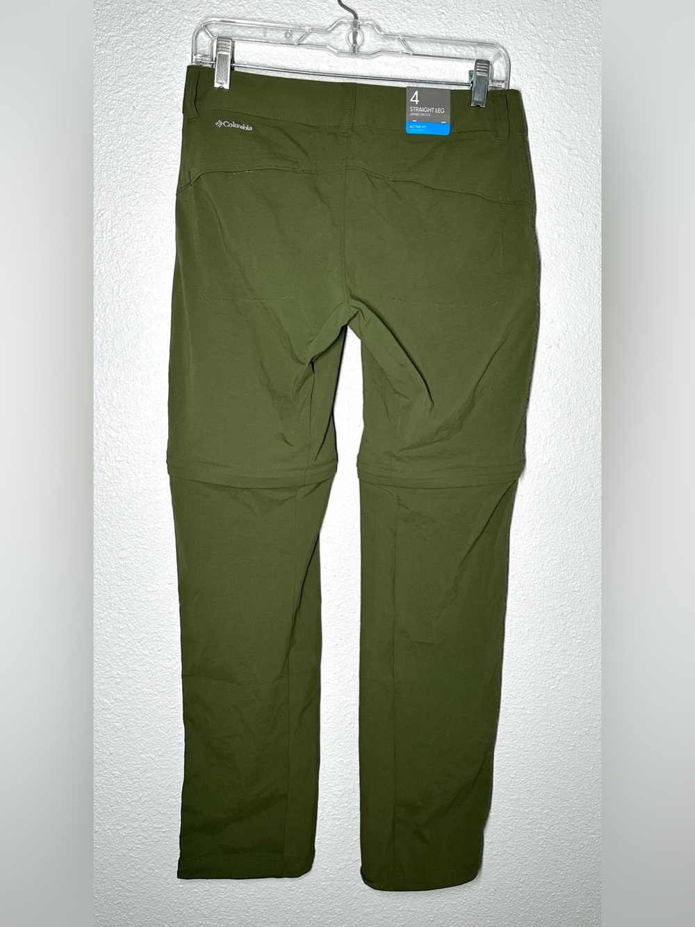 NWT Columbia Women’s Saturday Trail II Convertible Pants Green Size 4 - Picture 2 of 10